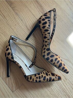 Vince Camuto Leopard Heels